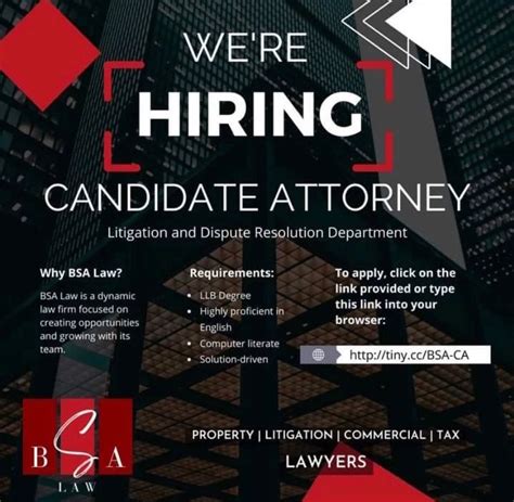 Attorney Vacancies .